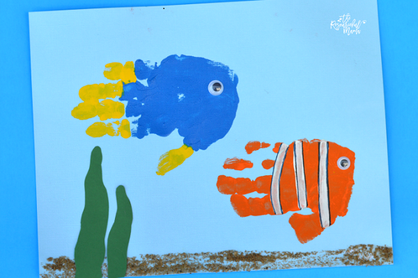 آموزش نقاشی با رنگ انگشتی برای کودکان