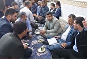 دیدار چهره به چهره مسولان فیروزکوه با مردم ۴ روستای دهستان حبله رود