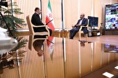 گزارش تصویری | رئیس رسانه‌ ملی در گفت‌وگوی تفصیلی با «جام‌ پلاس»