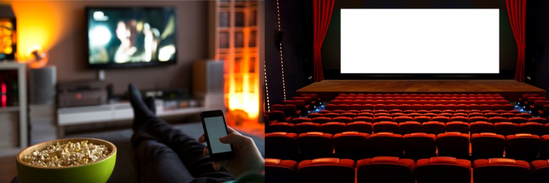 تماشای فیلم در خانه یا سینما؛ کدام انتخاب شماست؟ تماشای فیلم در خانه یا سینما؛ کدام انتخاب شماست؟
