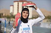 رکوردشکنی شهلا محمودی در ماده 400 متر با مانع