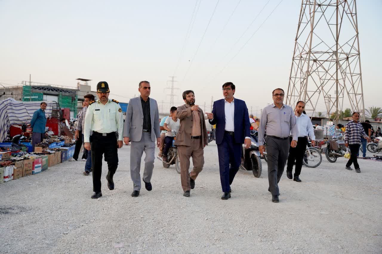 مکان جدید بازارچه هفتگی اعلام شد