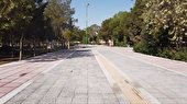 اجرای عملیات پیاده‌روسازی در ۱۰ بلوار منطقه یک شهرداری یزد