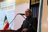 مراسم جشن اتمام پروژه بزرگ شبكه سیمی به كابل خودنگهدار در شهرستان خمینی شهر