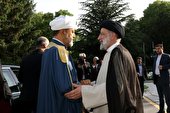 گزارش تصویری | مراسم استقبال رسمی آیت‌ الله رئیسی از سلطان عمان