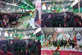 تجلیل از دختران محجبه شهرضا در جشن میلاد حضرت معصومه(س)