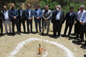 آیین کلنگ زنی ۱۲ واحد پانسیون در شبکه بهداشت و درمان شهرستان فریدن