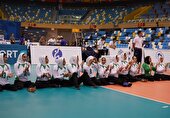 تیم والیبال نشسته بانوان ایران نایب قهرمان آسیا شد