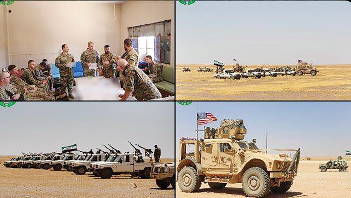 آموزش تروریست‌های ارتش آزاد سوریه توسط آمریکا