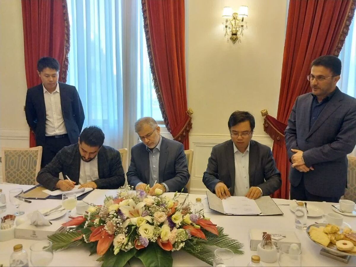 امضای توافق نامه استان البرز با شرکت ساختمانی چین