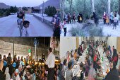 مهمانی فرزندان ایتام و نیازمندان شهرضا در مجموعه گردشگری اسفرجان