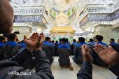 گزارش تصویری | تنظیف حرم مطهر امام حسین