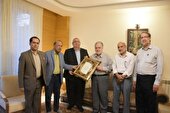 دیدار صمیمی رییس دانشگاه با استاد پیشکسوت دکتر مسعود پورمقدس