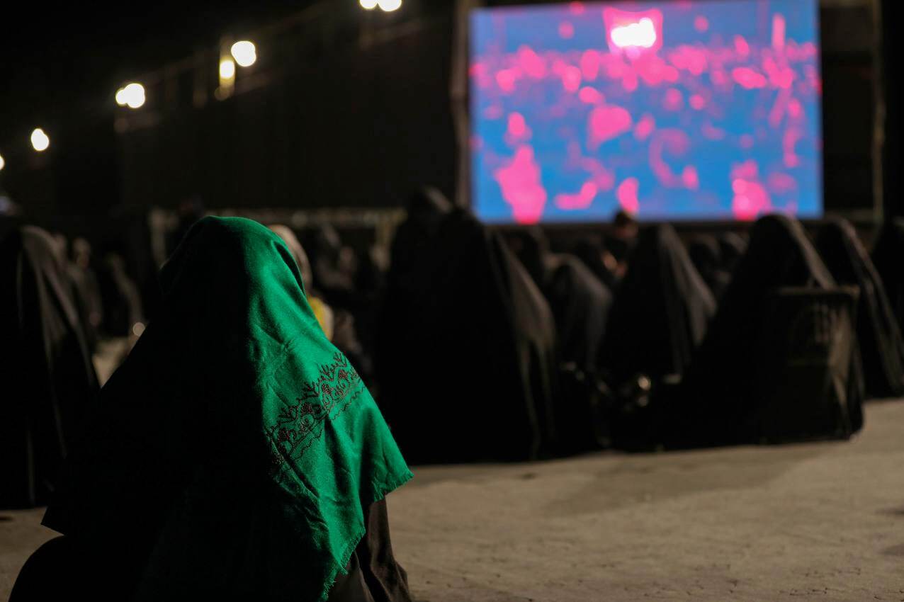 عکس | هیأت ۹۰ هزار مترمربعی سیاه و سفید محمود کریمی