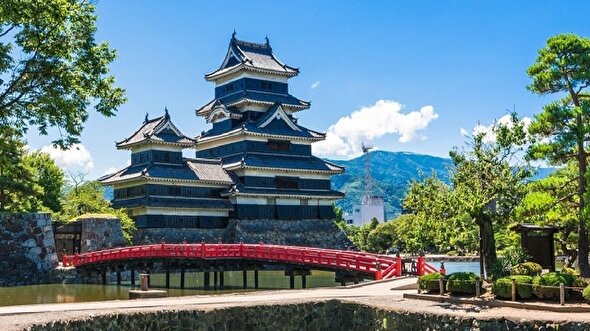 ببینید | قلعه‌ای باستانی در ژاپن