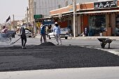 اصلاح هندسی و نصب چراغ راهنمایی تقاطع کوهنورد به پایان رسید 