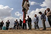 ببینید | عزاداری ایل شاهسون در دامنه کوه سبلان