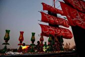گزارش تصویری | سوگواره آیینی «محرم شهر»
