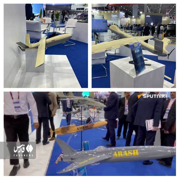 عکس | تجهیزات ایرانی در نمایشگاه دفاعی روسیه عکس | تجهیزات ایرانی در نمایشگاه دفاعی روسیه