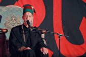 ببینید | مداحی سید حسین عرب