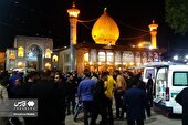 گزارش تصویری | حادثه تروریستی در حرم «شاهچراغ»