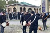 ببینید | دمام زنی اهالی فومن در ماه محرم