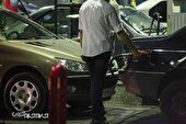 گزارش تصویری | صف های طولانی پمپ بنزین در تهران