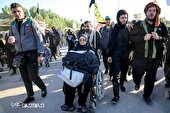 گزارش تصویری | پیاده روی اربعین
