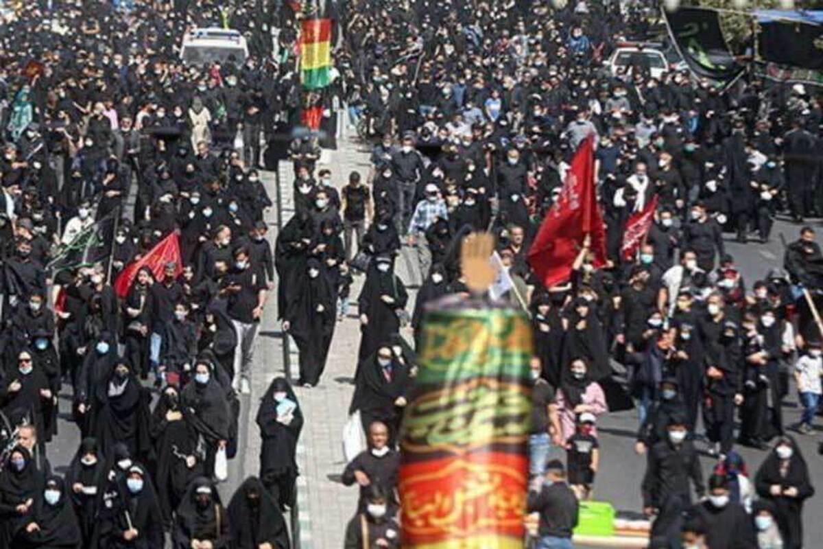 ارتباط تصویری پیاده‌ روی اربعین دلدادگان حسینی در ویژه‌برنامه شبکه پنج