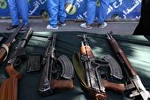 ببینید | کشف ۱۶ قبضه سلاح جنگی در گلستان