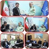 امضا تفاهمنامه همکاری با اداره کل بنادر و دریانوری