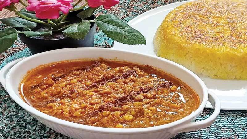 قیمه نجفی، غذای نذری موکب‌ها در مشایه