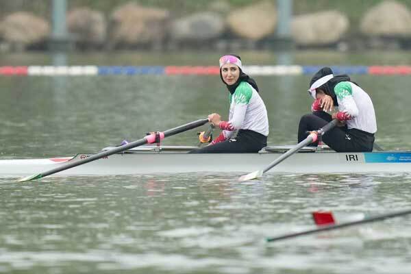 ناکامی تیم دونفره رویینگ ایران در کسب مدال ناکامی تیم دونفره رویینگ ایران در کسب مدال