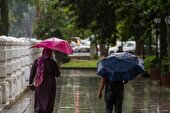 بارش باران در نوار شمالی و تداوم گرد و خاک در شرق کشور