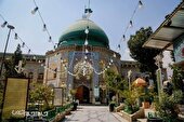 گزارش تصویری | گلزار شهدای امام‌زاده علی اکبر(ع) چیذر