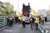 گزارش تصویری | راهپیمایی در حمایت مردم غزه