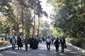 گزارش تصویری | آیین استقبال از نودانشجویان دانشگاه تهران