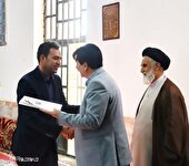 اولین سرپرست  بخشداری بخش جدید التاسیس زرق آباد شهرستان اسفراین معرفی شد