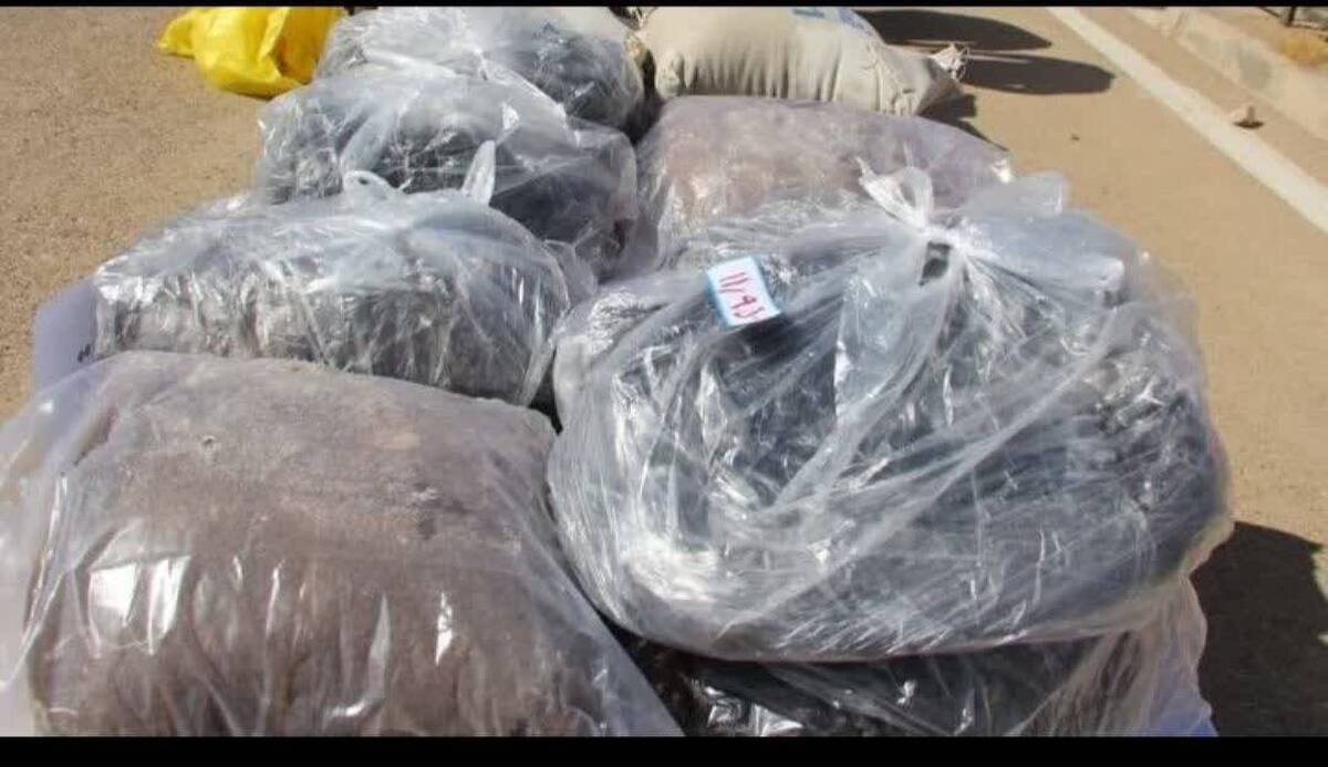 بیش از ۷۵۰ کیلو گرم مواد مخدر در ‌شهرستان بندرخمیر کشف شد