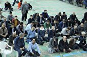 سخنرانی سرپرست اداره کل استاندارد استان آذربایجان‌شرقی پیش از خطبه های نماز جمعه تبریز