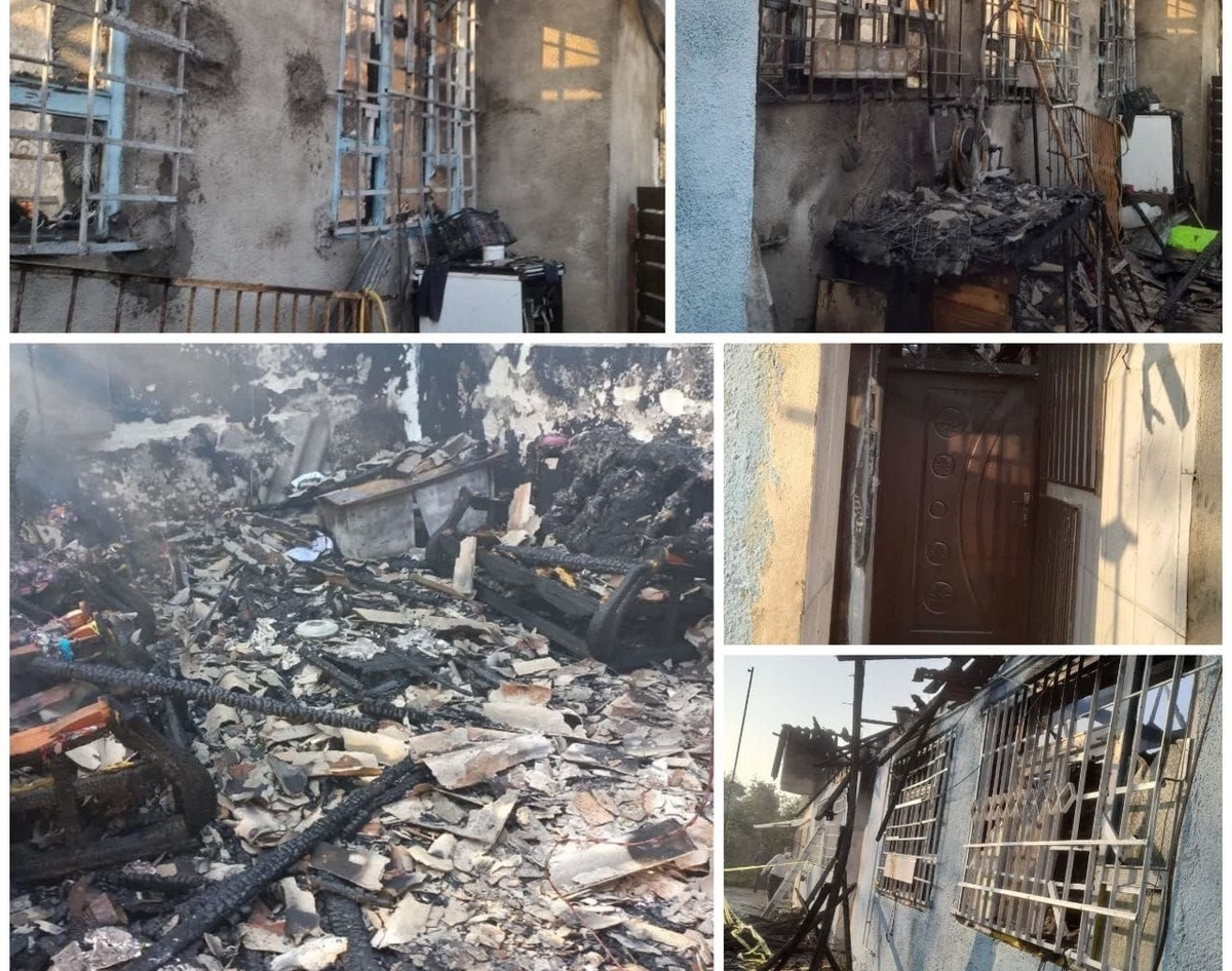 آتش‌ سوزی مرگبار در یک کمپ ترک اعتیاد