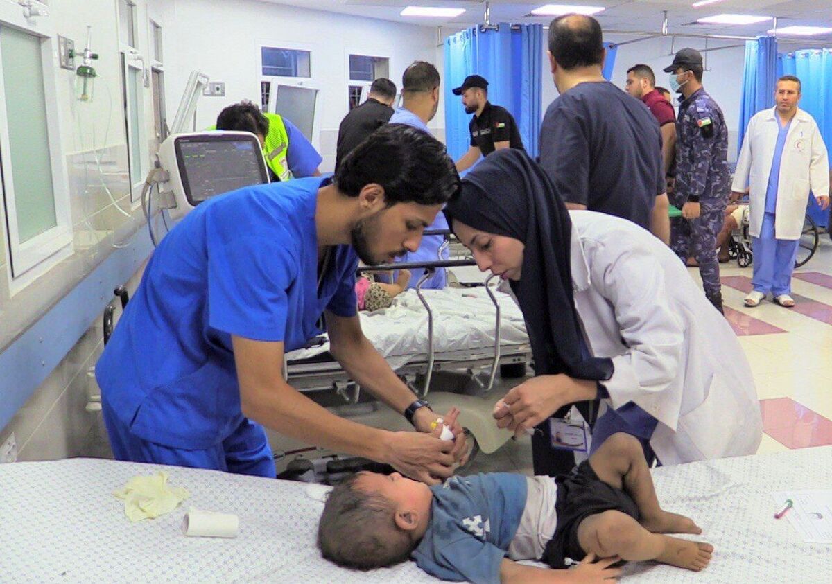 اوضاع بیمارستان‌ های غزه از زبان خبرنگار العالم