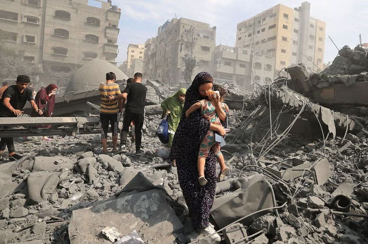 افزایش شهدای غزه به ۱۱۲۴۰ شهید