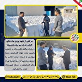 سرکشی از نحوه توزیع نهاده های کشاورزی در شهرستان