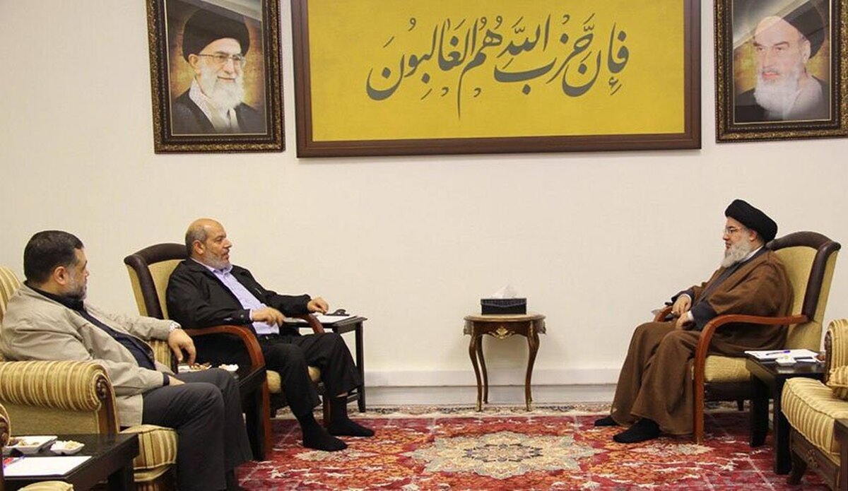 معاون رئیس دفتر سیاسی جنبش حماس با دبیرکل حزب الله لبنان دیدار و دو طرف درباره رویداد‌های اخیر از عملیات طوفان الاقصی رایزنی کردند.