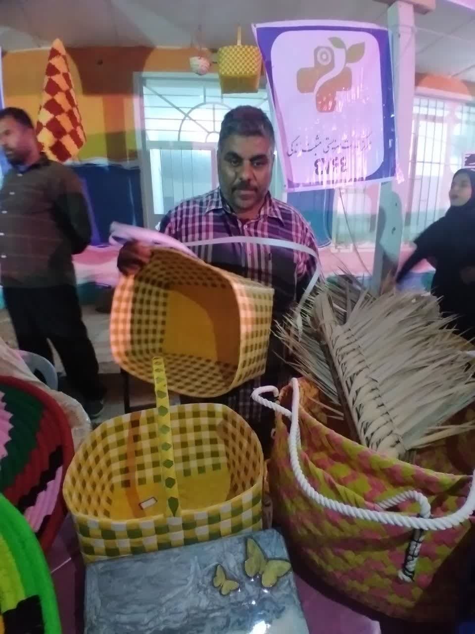 افتتاحیه نمایشگاه آثار هنری،و صنایع دستی معلولین