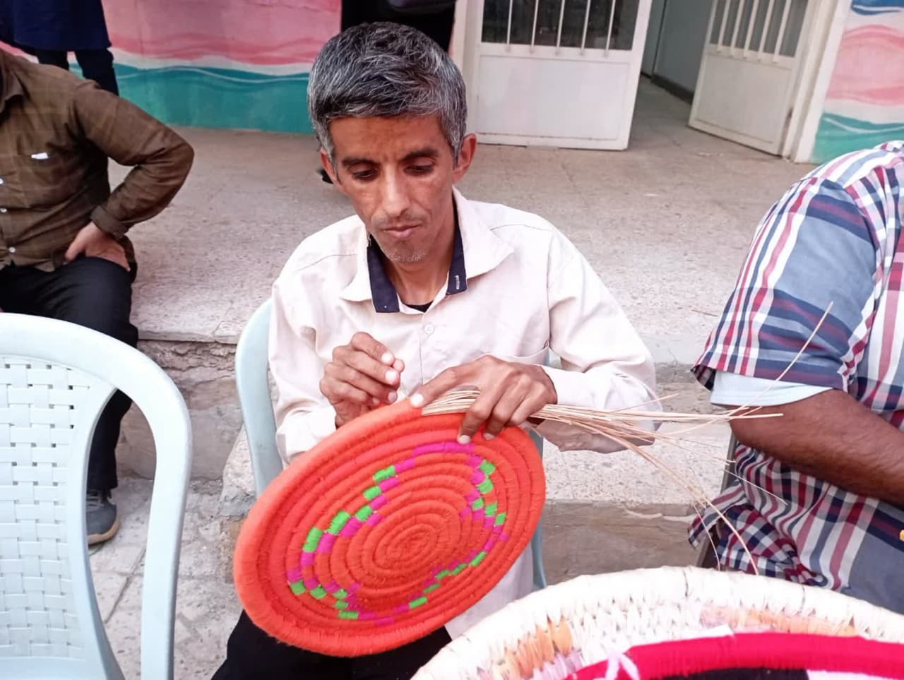 افتتاحیه نمایشگاه آثار هنری،و صنایع دستی معلولین