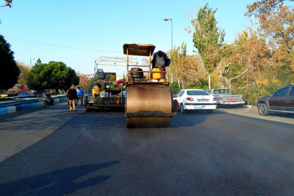 اجرای ۲۸۳ هزار تن آسفالت ریزی در ۸ ماهه سال جاری اجرای ۲۸۳ هزار تن آسفالت ریزی در ۸ ماهه سال جاری