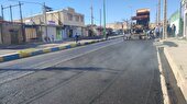 آغاز عملیات اجرایی آسفالت خیابان‌های لنده