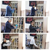 ایستگاه کتاب لابی برج بندر بوشهر مجهز به کتاب شد